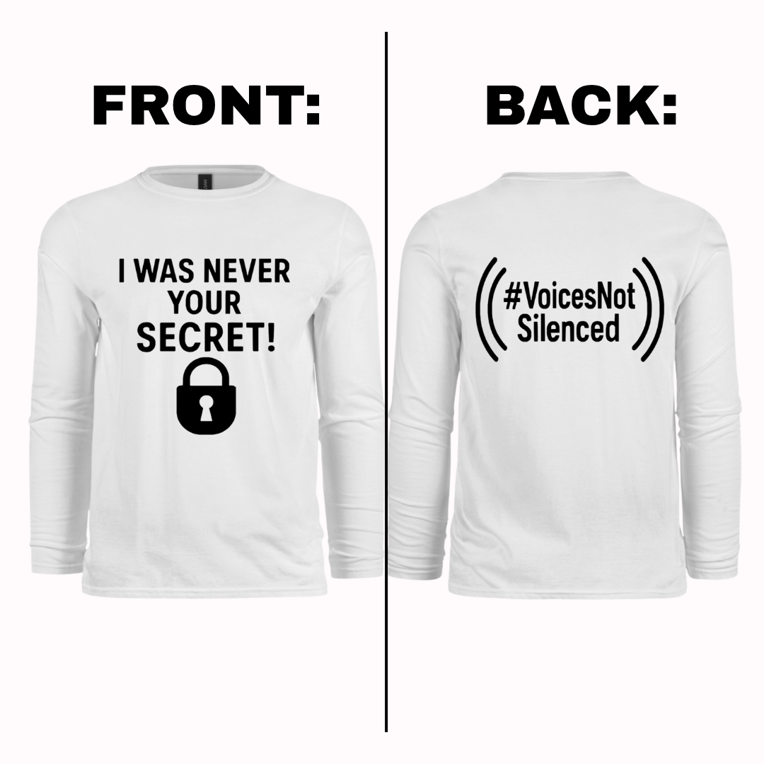 Long Sleeve - I Was Never Your Secret - White