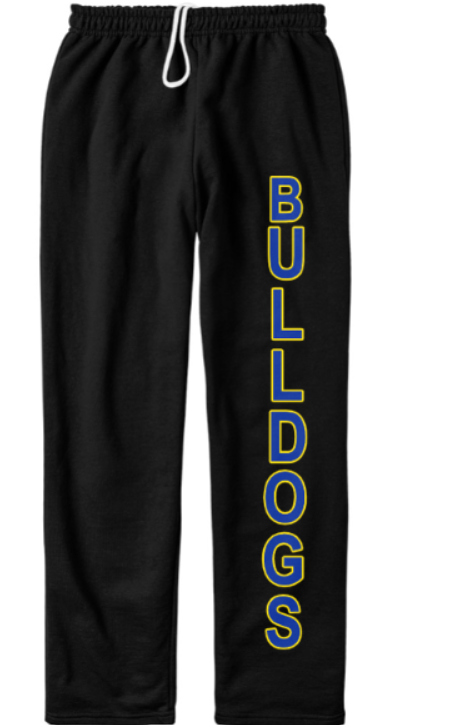 Sweatpants - Bulldogs - Black