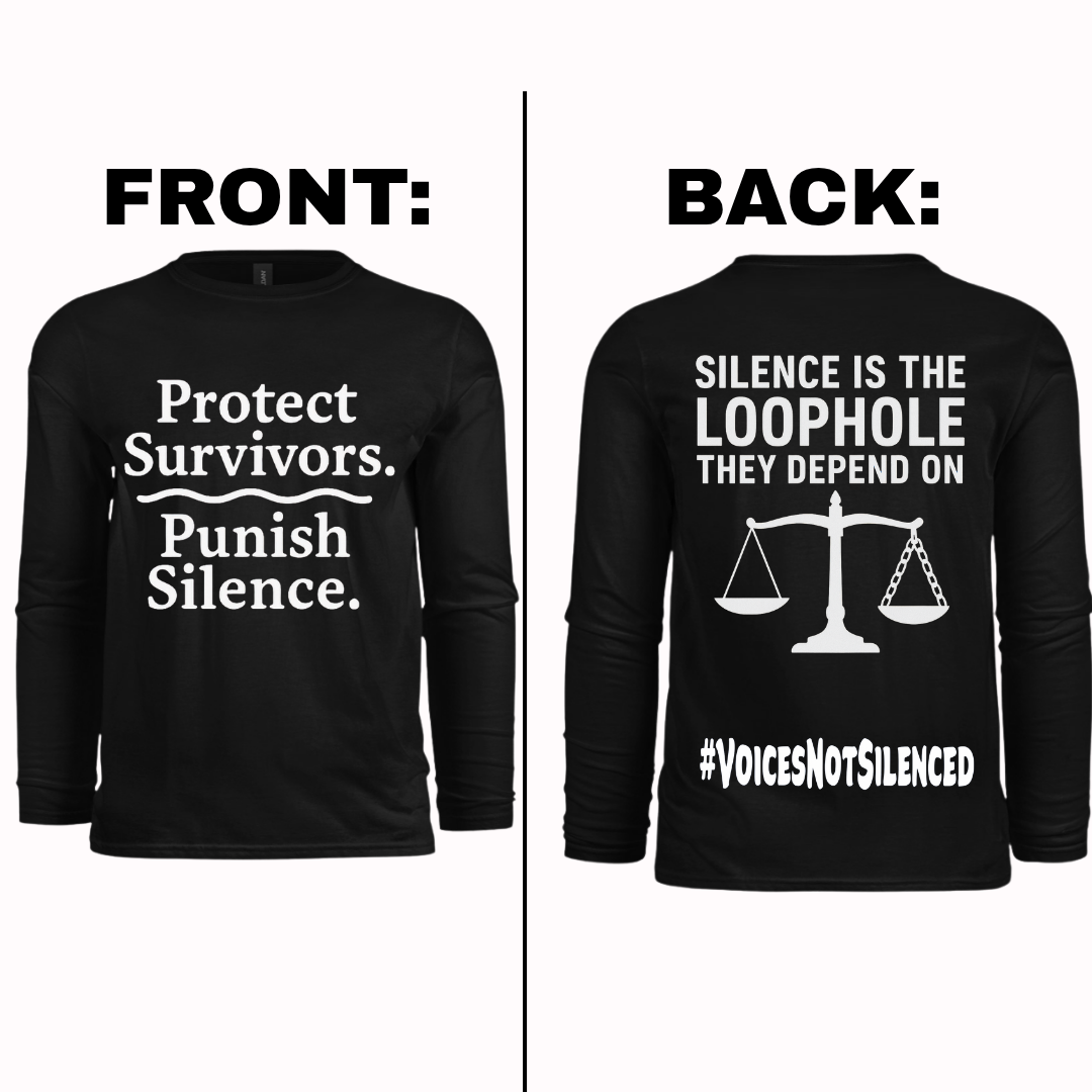 Long Sleeve - Silence Is the Loophole - Black