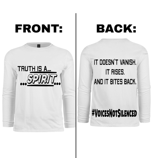 Long Sleeve - Truth Is a Spirit - White