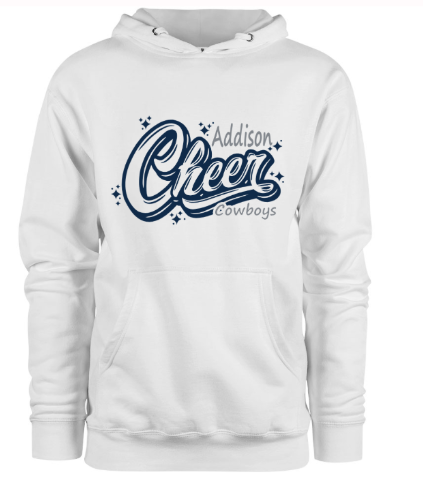 Hoodie - Cheer Classic - White