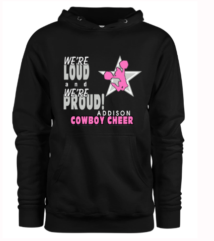 Hoodie - Loud & Proud - Black