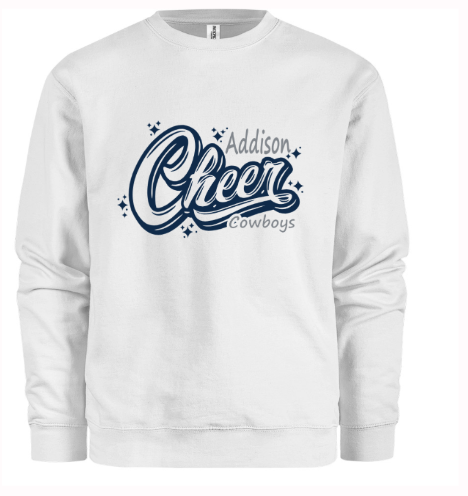Sweatshirt - Cheer Classic - White