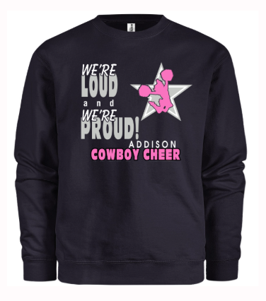 Sweatshirt - Loud & Proud - Navy