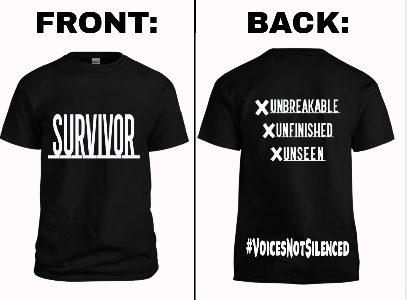 T-Shirt - Survivor – X. X. X - Black