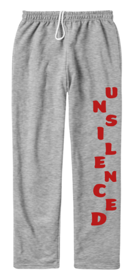 Sweatpants - Unsilenced - Grey