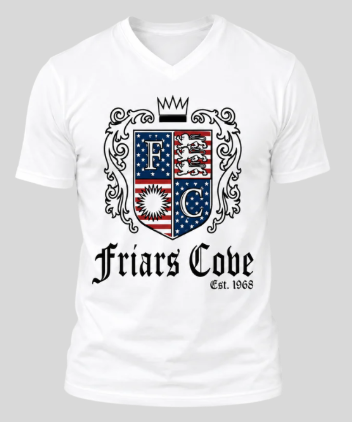 Official Friars Cove V-Neck T-Shirt