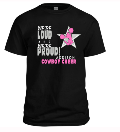 T-Shirt - Loud & Proud - Black
