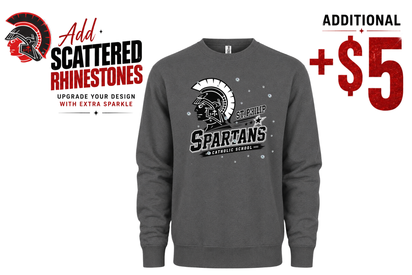 St Philip Spartan Spirit Sweatshirt