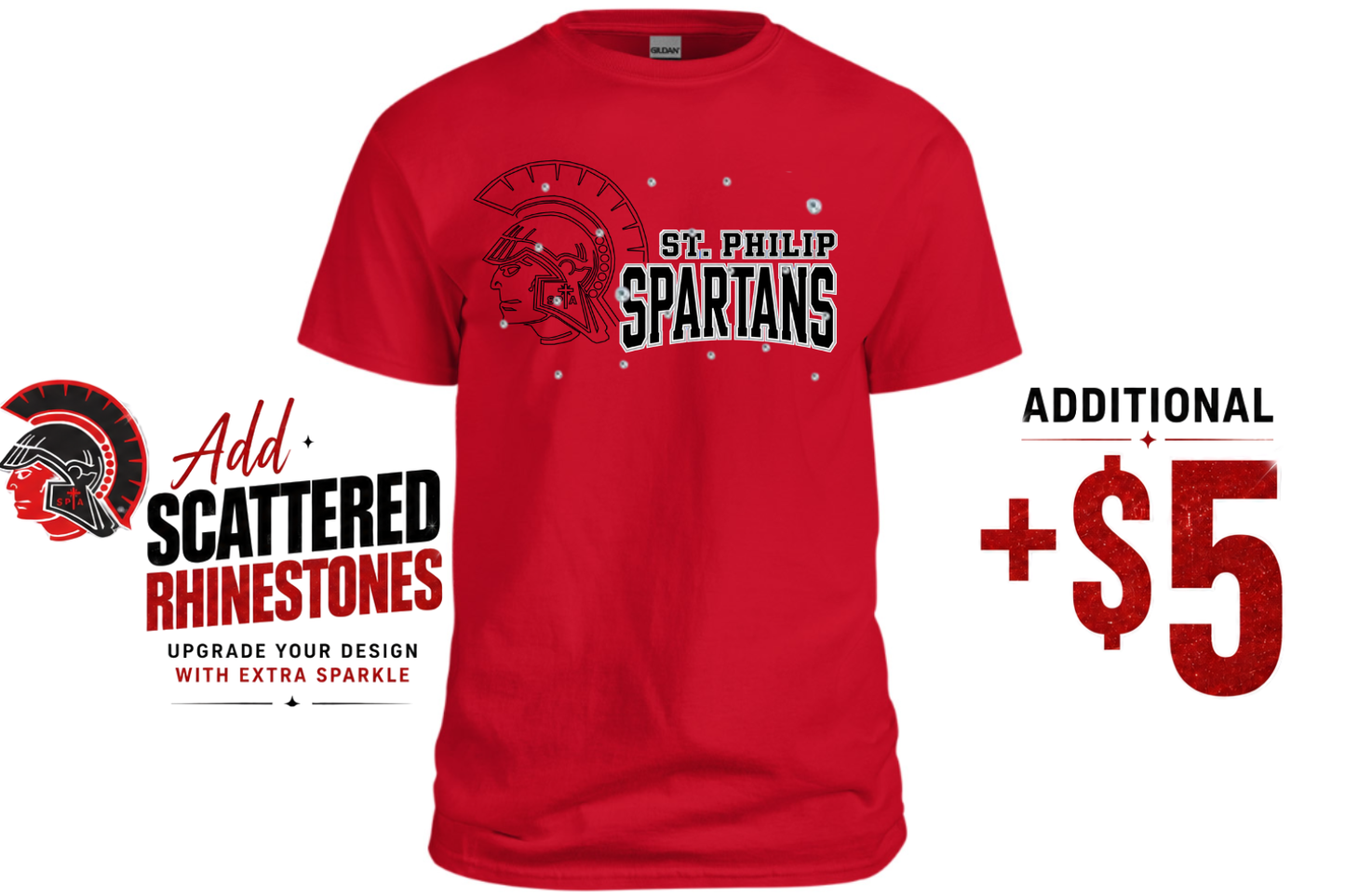 St Philip Spartans T-Shirt