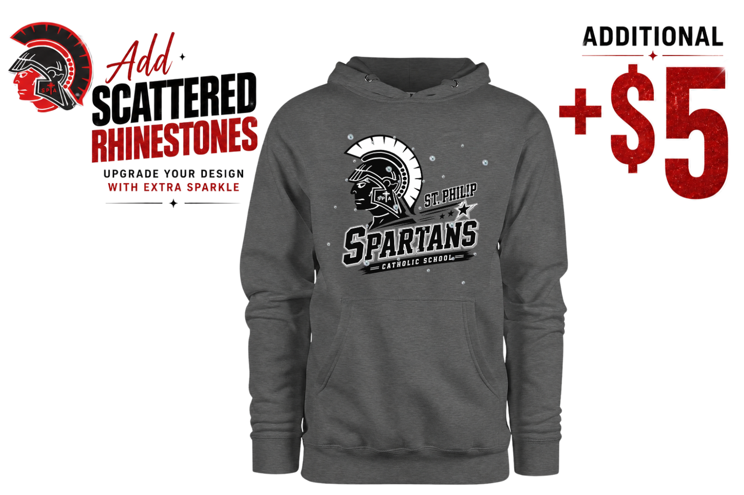 St Philip Spartan Spirit Hoodie