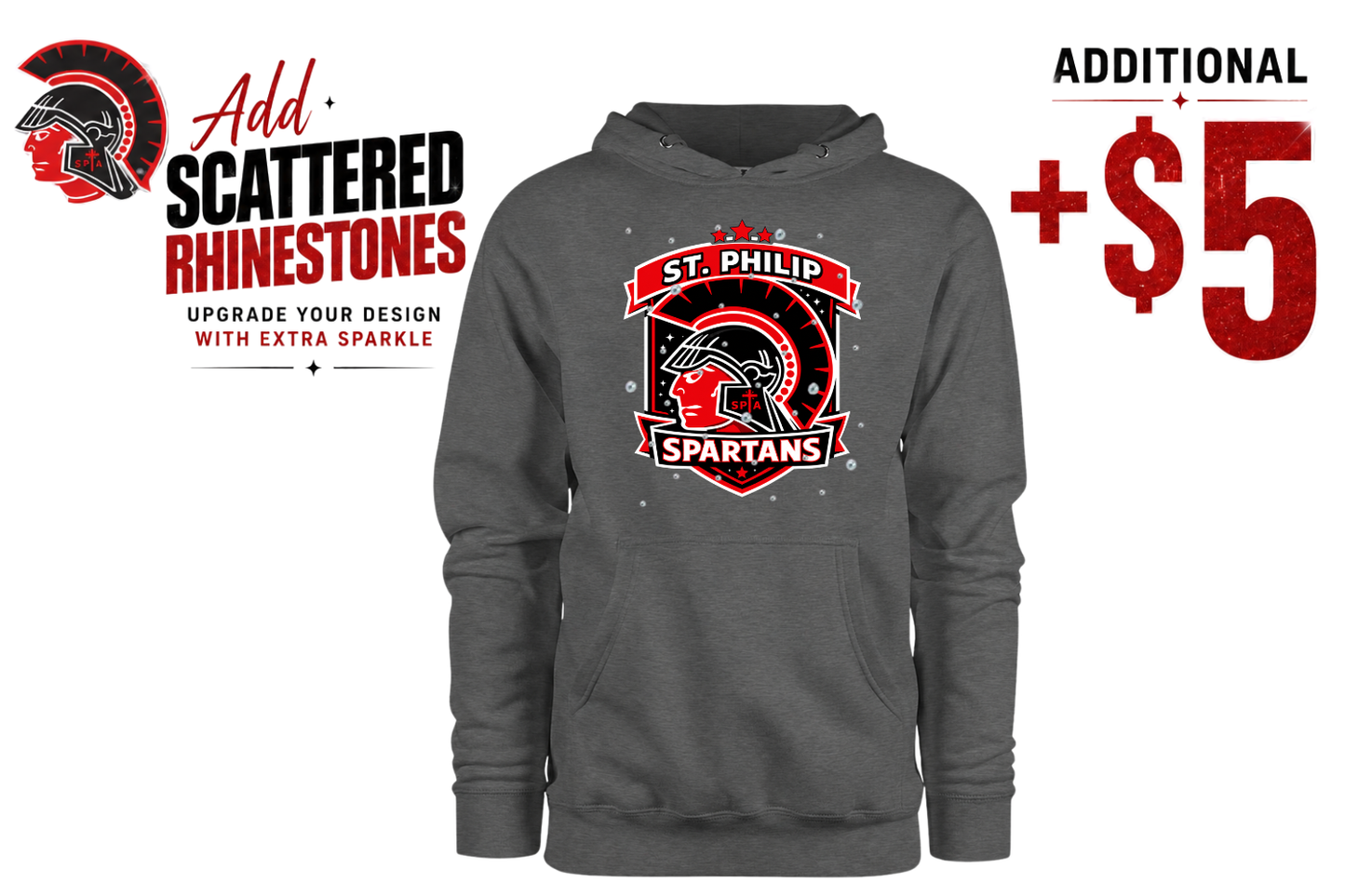 Spartan Shield Hoodie