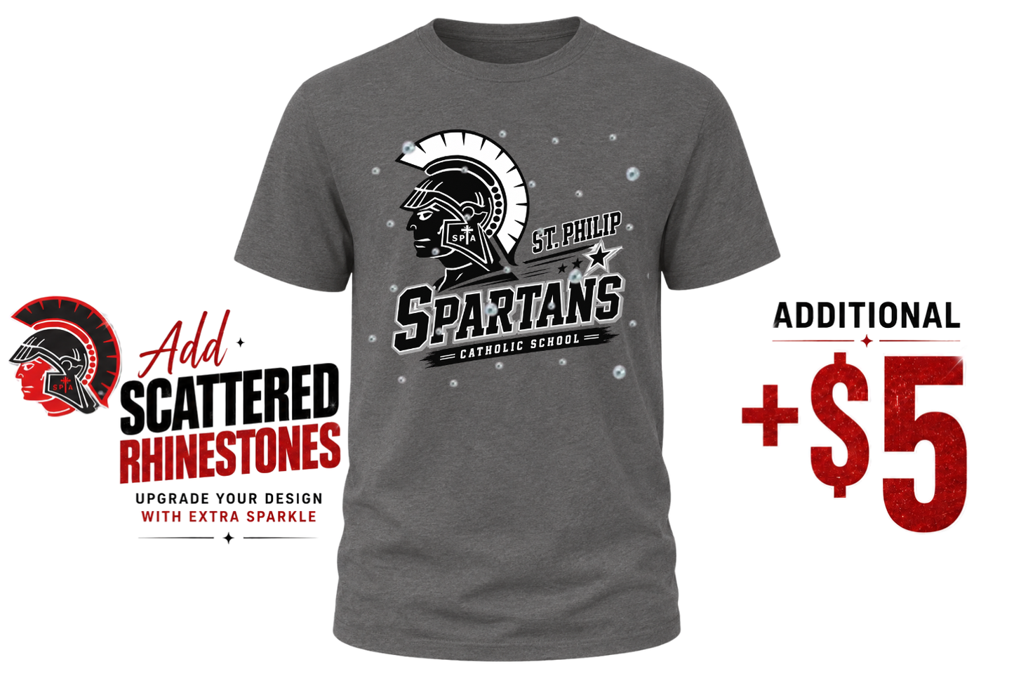 St Philip Spartan Spirit T-Shirt