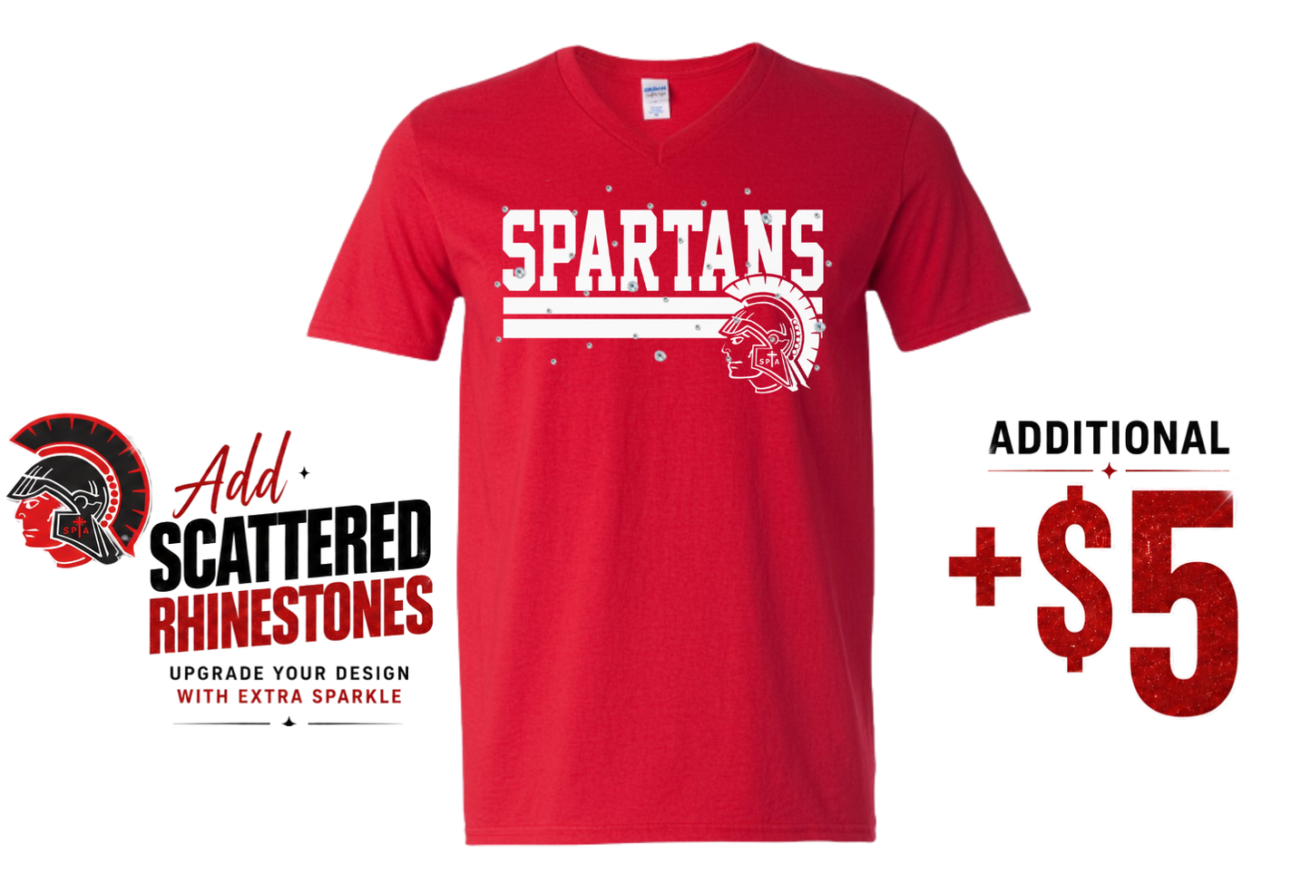 Spartan Classic V-Neck T-Shirt