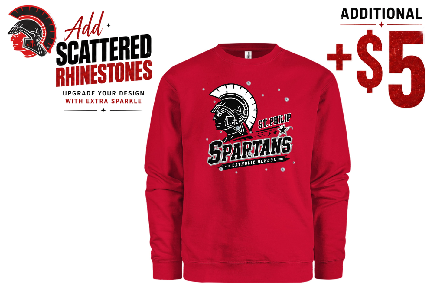 St Philip Spartan Spirit Sweatshirt
