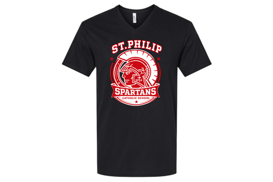 St Philip Pride V-Neck T-Shirt