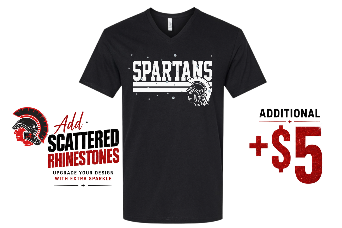 Spartan Classic V-Neck T-Shirt