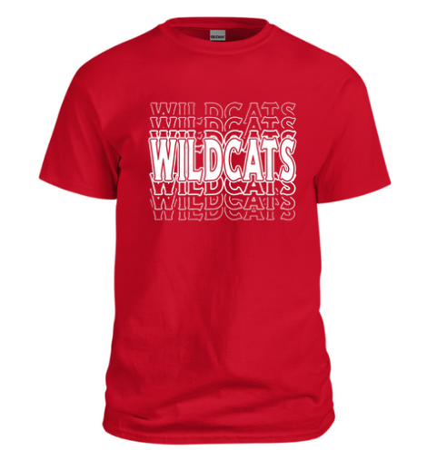 T-Shirt - Wildcats - Red