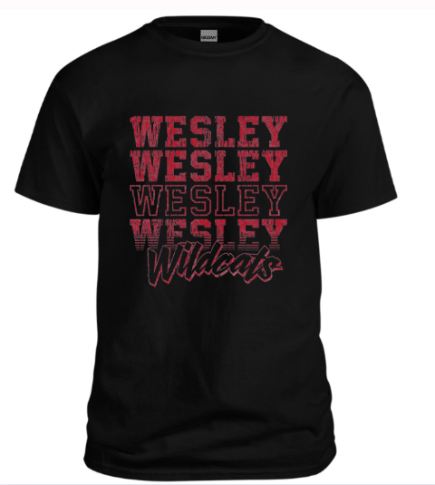 T-shirt - Wesley, Wesley Wildcats